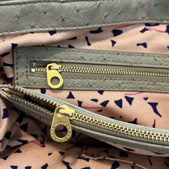 Marc by Marc Jacobs ostrich-embossed leather bag. PERFECT condition. - Picture 14 of 15